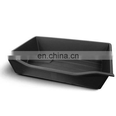 Car Black Interior Storage Box Best Quality Under Seat Flocking Storage Box For Tesla Model Y