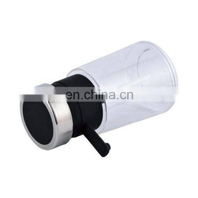 Factory Made 500Ml Black Pet Pump Bottle Pet Plastic Rose Gold 8 Oz Glass Lotion Bottle With Abs Lotion Pump 33 Mm photo-4