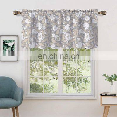 Custom Design Kitchen Window Curtain Kitchen Door Curtains photo-5