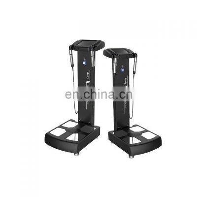 OEM height weight bmi body composition fat analyzer machine can print testing report