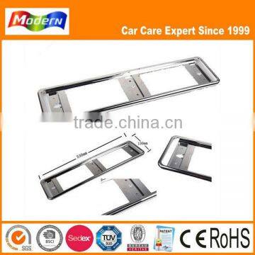 abs plastic car license plate frame