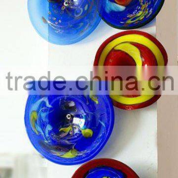 Murano Glass Plates Dining Room Wall Decor