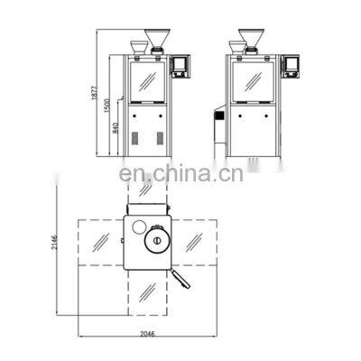 Simple Maintenance Capsule Filling Machine Automatic NJP 400 photo-2