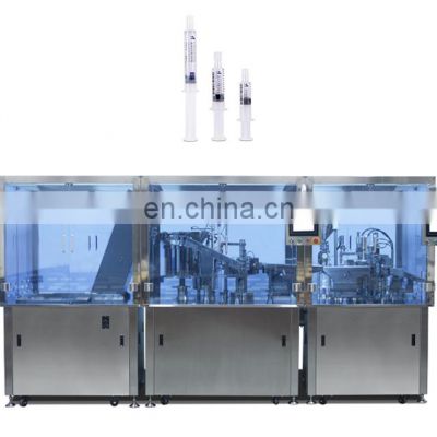 Automatic Pre-sterilized Glass Vaccine Plugging Pre-filled Prefilled Gel Syringe Filling Machine