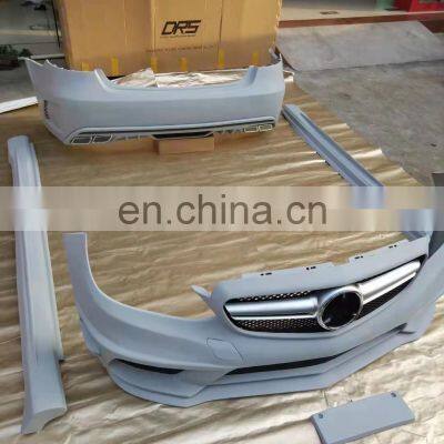 PD Style Front Rear Bumper Side Skirts For Mercedes Mercedes Benz E Class 2014-2016 W212 Body Kit