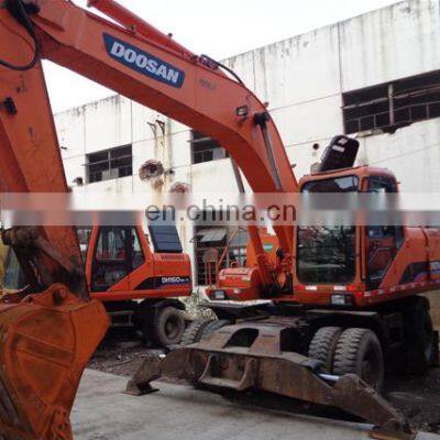 doosan dh210w-7 wheel excavator , doosan nice performance wheel digger , doosan dh150 dh140 dh210