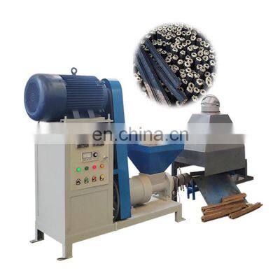 Straw Wood Briquetting Press Small Wood Sawdust Coffee Husk Briquette Machine charcoal briquette machine