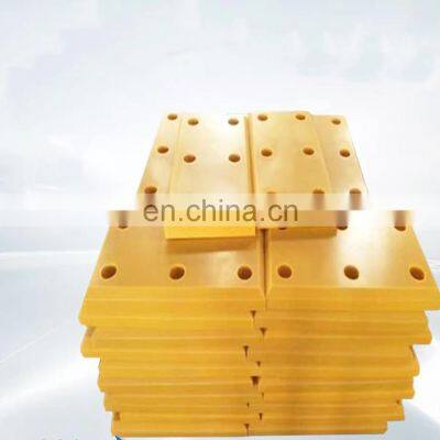 UHMWPE front panel for marine fender/ boat fender face pads/colored uhmw pe  ship  face panel