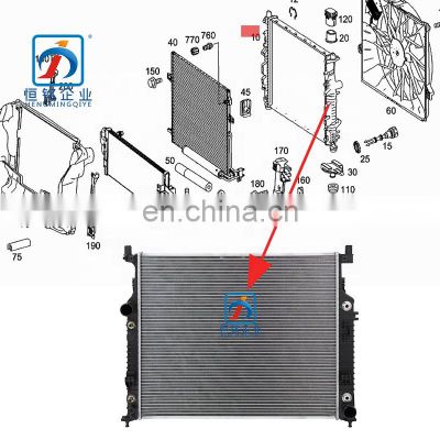 New Radiator Fit for Mercedes-Benz W164 W251 GL320 GL350 GL450 GL500 2515000003