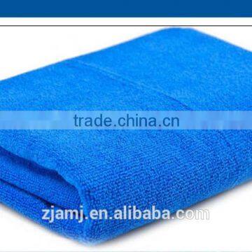 Microfiber terry bath towel