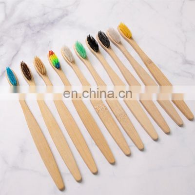 OEM welcome wholesale  Charcoal Eco Friendly bamboo toothbrush