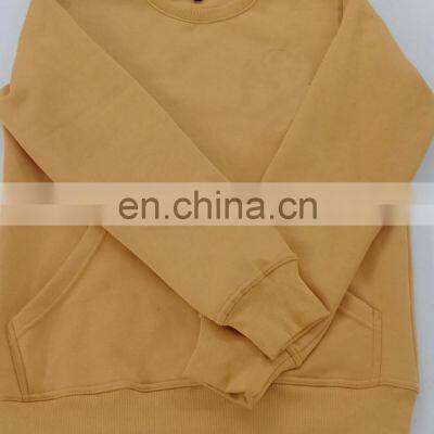 Latest Design OEM Pullover Sweatshirt for Men Custom Made Crew Neck Fleece Sweatshirts With 3d Puff Printing Logo Option photo-4