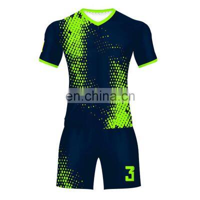 Wholesale Custom Sublimation Graphic Design Football Soccer wear Jersey