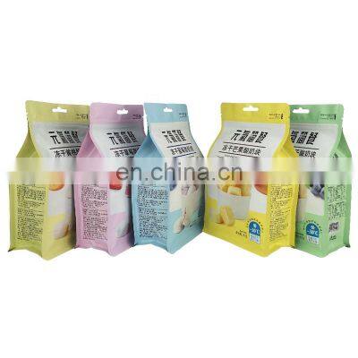 Custom Mylar Edible Snack Packaging Pouches Food Plastic Aluminum Foil Stand up Pouch for Freeze-drying Snacks Packaging photo-3