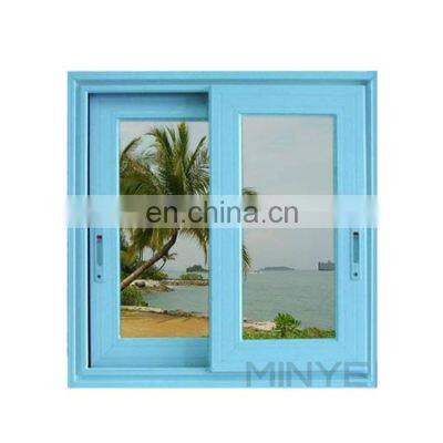 Two Frame French Cheap Vertical Window Sliding Glass Reception Window