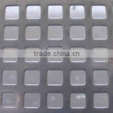 Square hole Aluminum perforated sheet