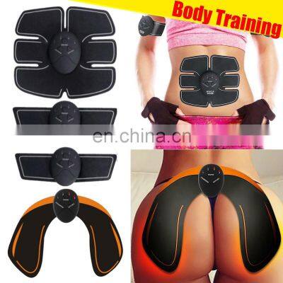 Electric Body Slimming Massager Toner Trainer Compex Stimulant Belt Wireless Abs Ems Abdominal Muscle Stimulator photo-2