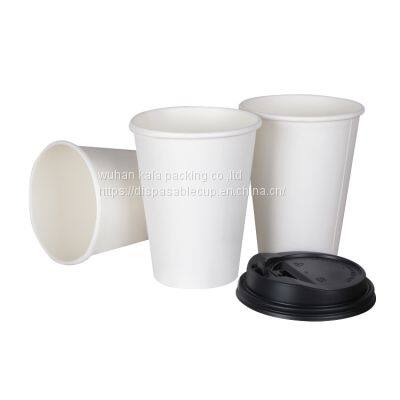 Wholesale Customization Coffee Paper Cup Single Wall Drinking Cups photo-5