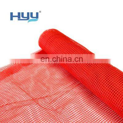 Heavy Duty HDPE Polyethylene Fire Retardant orange safety netting