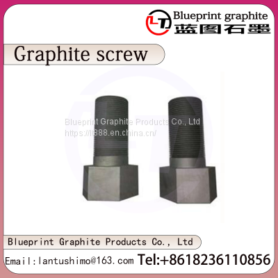 High purity graphite screw，Carbon graphite screw