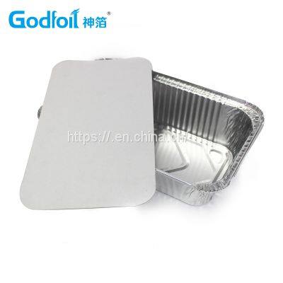 Rectanglar Aluminum Foil Container Wrinkle Wall Container photo-2