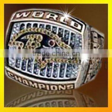 superbowl world championship ring for men, 3D design chunky rings