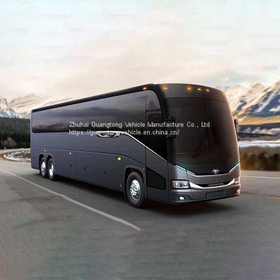 Guangtong Diesel Automatic 65 Seater Luxury Rhd Coach Bus Hot-selling 14m 65+1 Seats Tour New Coach Bus for Sale photo-2
