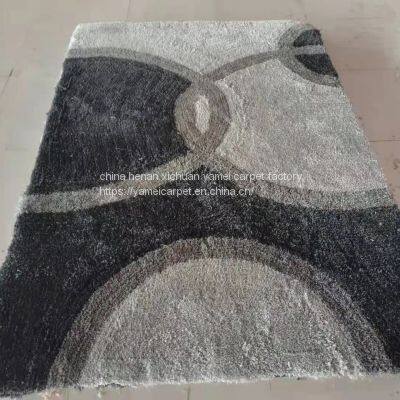3D Design Polyester Shaggy Carpet for Sitting Room photo-5