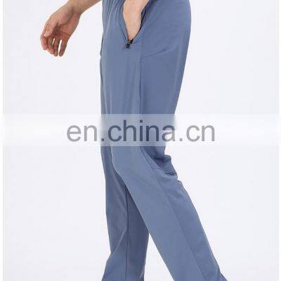 Low MOQ Custom With Side Zip Pockets Sports Joggers Wear Gym Trousers Wholesale Men's Workout Fitness Sports Activewear Pants photo-3