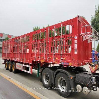 Warehouse Semi-trailer Flat Flower Bar Semi-trailer Export Warehouse Semi-trailer photo-2