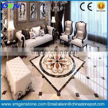 House Interior Decorative Floor Marble Waterjet Medallion                        
                                                Quality Choice