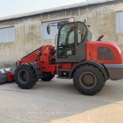 China Huizhong HZM 825T Колёсный погрузчик с шарнирно-сочленённой рамой и телескопическим стрелом грузоподъёмностью 2 тонн с двигателем Yunnei стандарта Stage 5