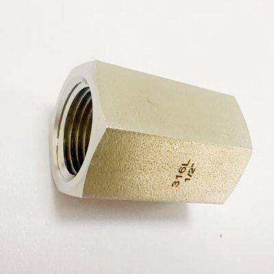 304 Stainless Steel Male-to-Male Threaded Union Fitting for Pipe Connections