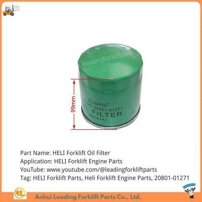 Forklift Engine Parts Oil Filters 20801-01271 for HELI Forklift Engine Parts photo-2