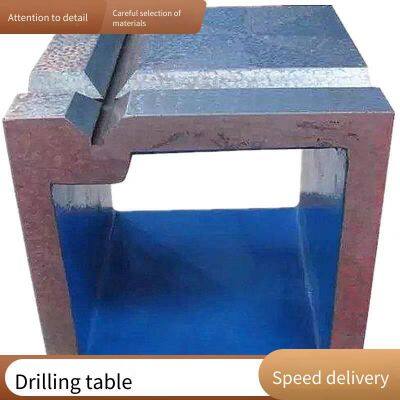 Cast Iron Slotted Inspection Pad Box, Radial Drill, Magnetic Square Box, T-slot Measuring Square Tube photo-4