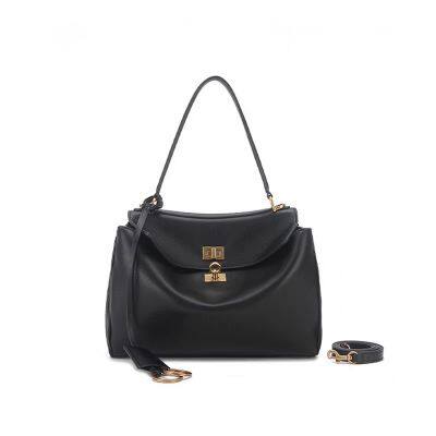 Luxury Brand Women Messenger Bags Soft Leather Brown Suede Hand Held Totes Gold Buckle Women Shoulder Bags Lady Trend Satchel photo-5