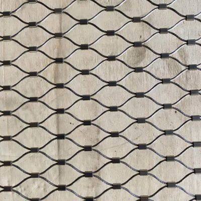 Emergency Stairway Safety Net - Stainless Steel Wire Rope Mesh for Handrail & Balcony photo-4