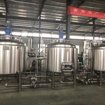 1000L 3Vessles Brewhouse Craft Beer Equipment With Fermentation photo-3