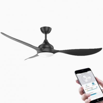 Fan light en ABS de 56 pouces / Moteur DC silencieux et intelligent (Wechat : 13510231336)
