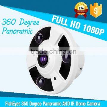 fisheye cctv camera 2MP Panoramic 360 degree camera bird view system Sony CMOS sensor AHD Color IR Dome Camera                        
                                                Quality Choice
