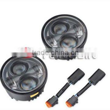 Round 4x4 LED Headlight 5'' Led Headlight for Motorcycle 5 Inch LED Headlight for Motorcycle Jeep Wrangler photo-2