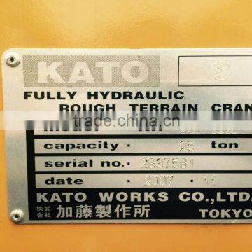 New Arrival Original Japan Made Kato Rough Terrian Crane Kr25h-3 Model Kato 25t Rough Crane KR25H KR50 photo-5