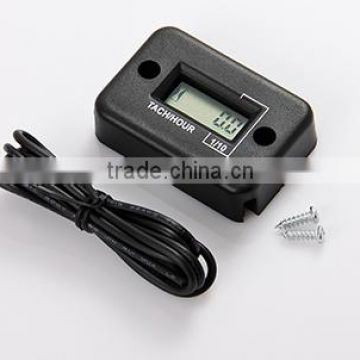 Digital Inductive Waterproof Tachometer Hour Meter Used For Gasoline Engine 2/4 Stroke