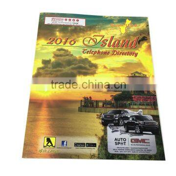 Professional Mass Production Softcover Yellow Pages Book Printing