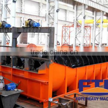 High efficiency spiral classifier for Molybdenum ore