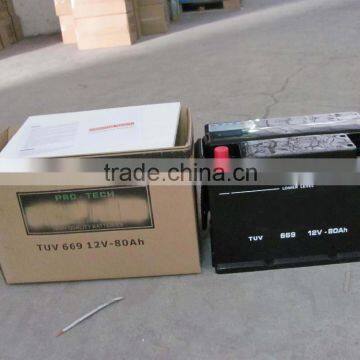 12v75ah Maintenance Free Automotive Battery 57539mf photo-6