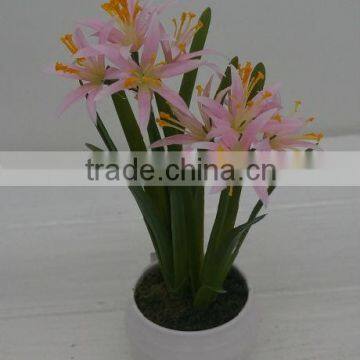 High Quality Handmade Fabric Artificial Flower Bouquet/artificial Flower Heads/ Fresh Cut Flower photo-4