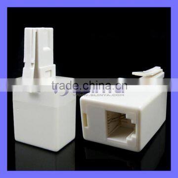 BT 6P4C Male to RJ11 Female Plug Telephone ADSL Splitter Connector photo-1