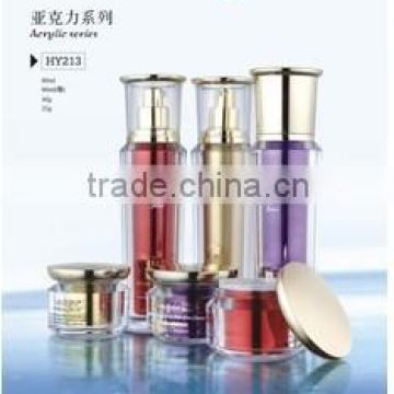 Acrylic Lotion Bottle Cosmetic Packaging acrylic bottle Manufacturer cream jar