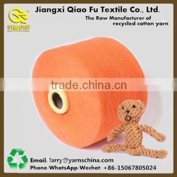 Fashion Design New Best Product Pet Toy Made by OE Recycled Blended Cotton Polyester Yarn